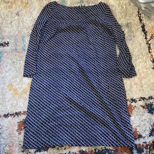 A/x patterned shift dress - size 12